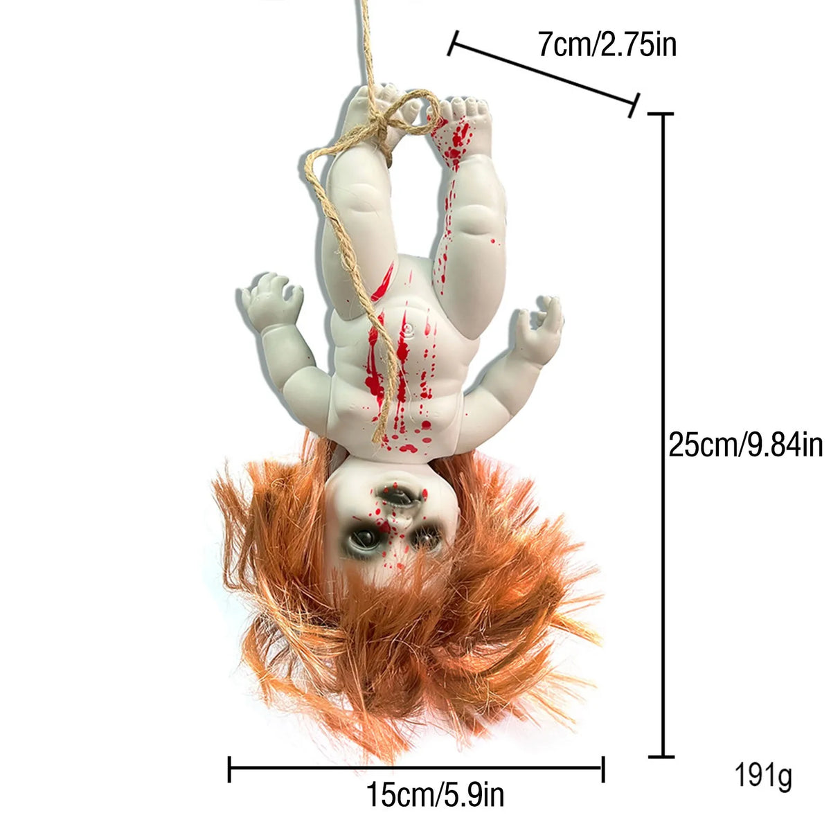 Halloween Creepy Hanging Doll