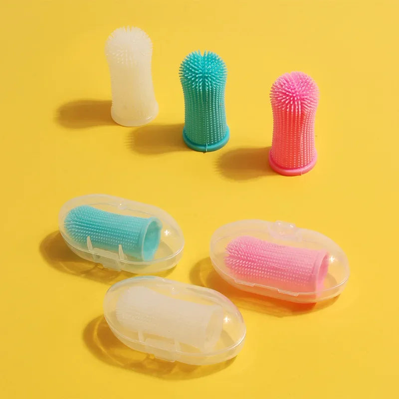 Super Soft Pet Finger Toothbrush – Silicone