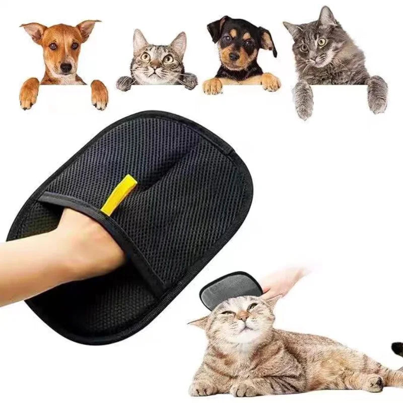 Pet Hair Cleaning & Grooming Gloves