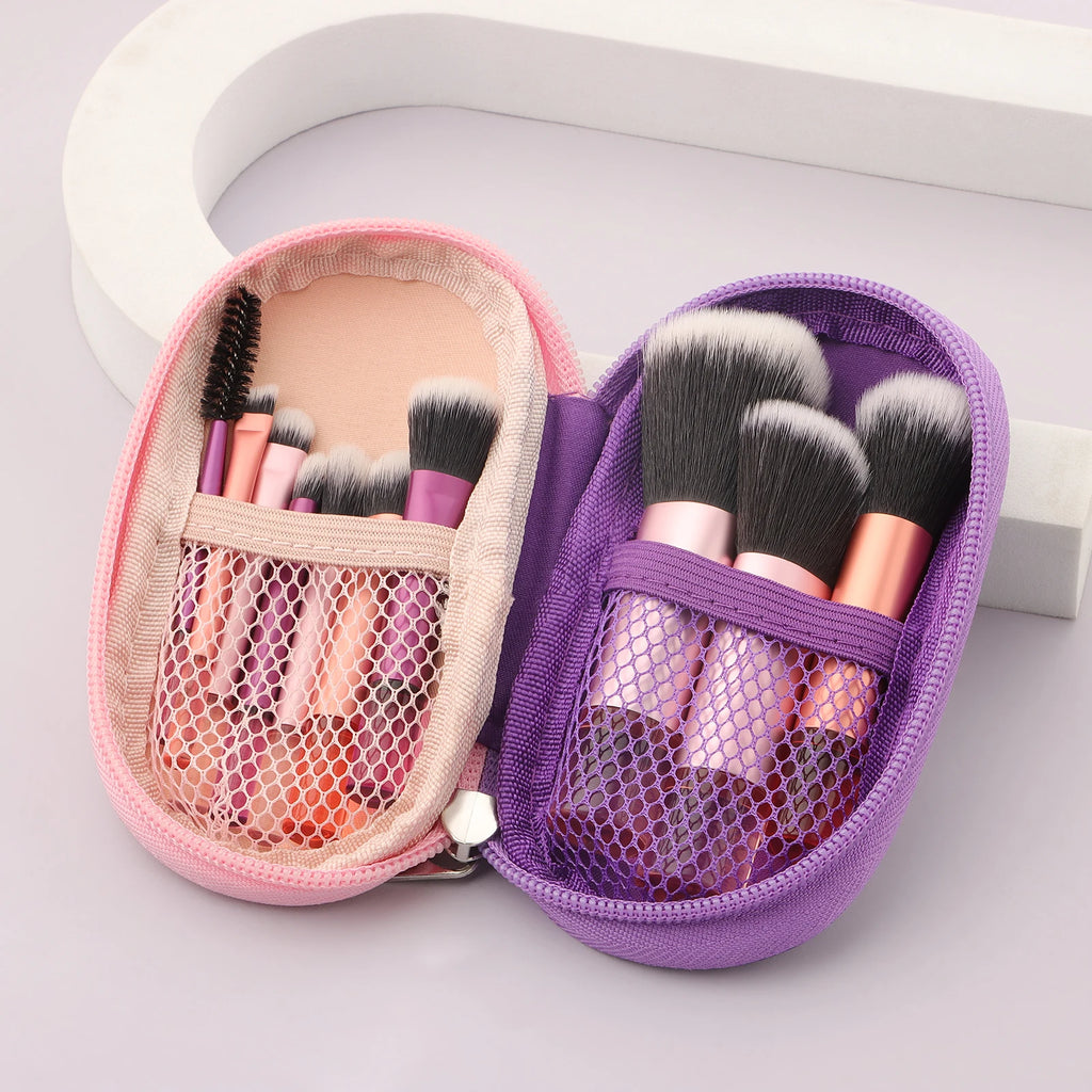 Portable 10pcs Makeup Brush Kit