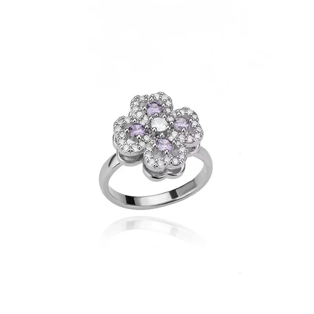 Elegant Zircon Open Ring