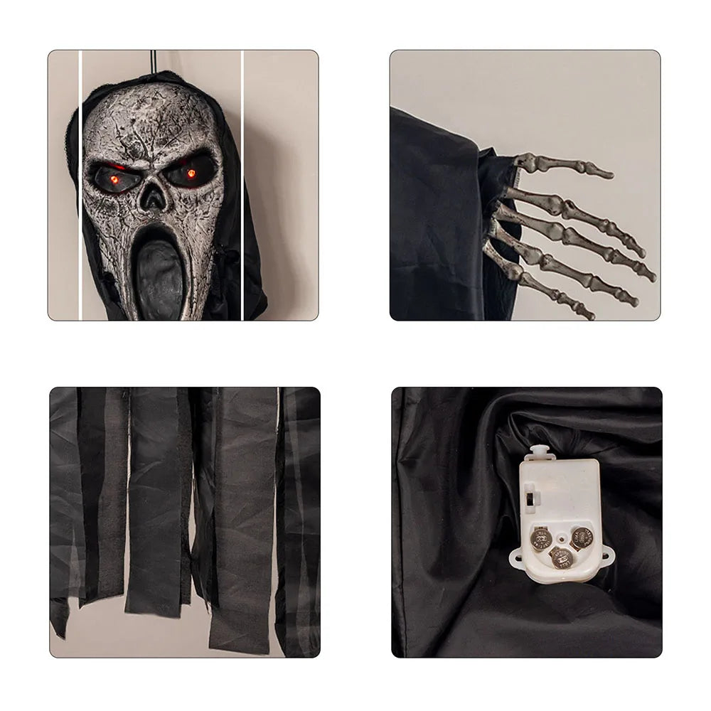 Halloween Screaming Hanging Reaper