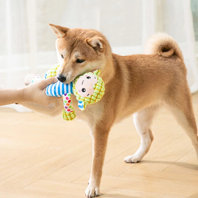 Bite-Resistant Plush Dog & Cat Toy