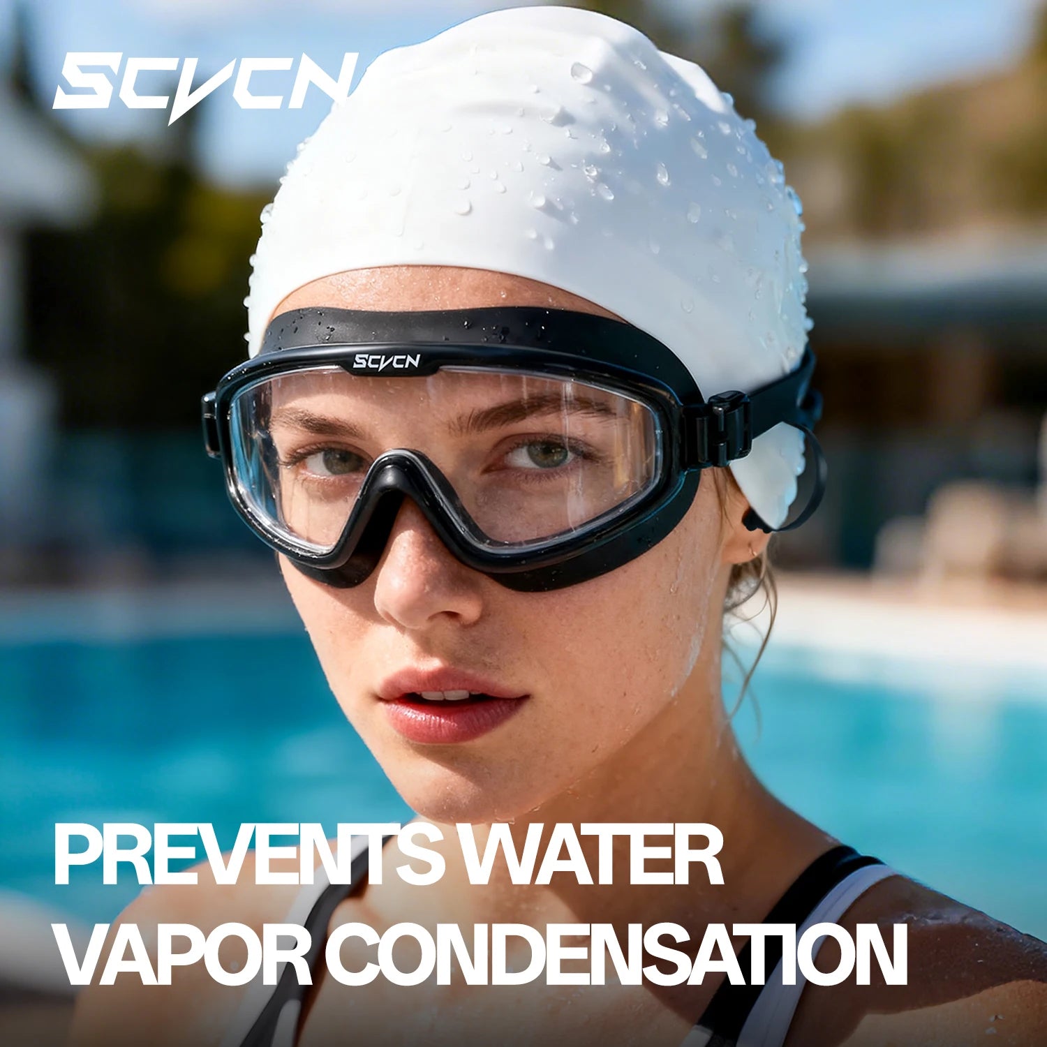 SCVCN Anti-Fog Swimming Goggles