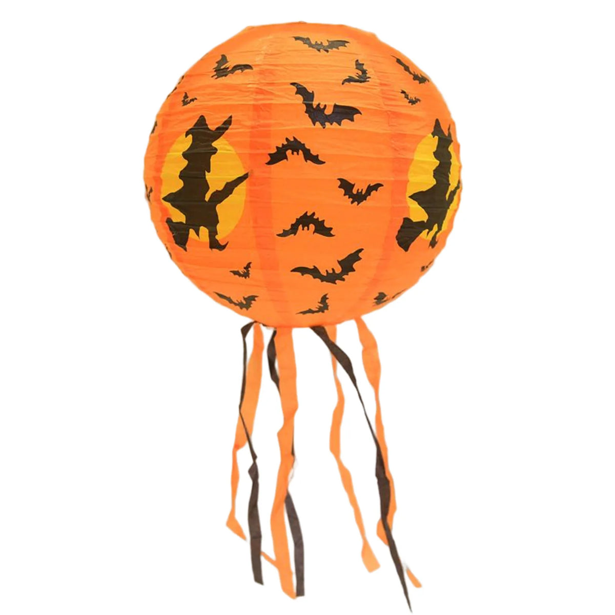 Halloween Paper Lantern with Streamers