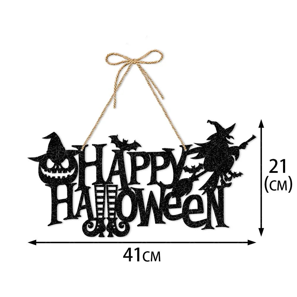 Halloween Paper Signs & Hanging Decorations