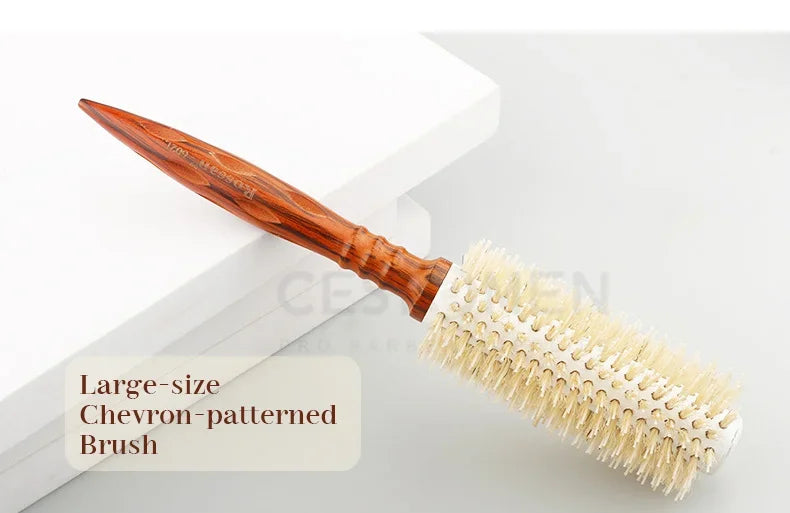 3-Size Round Hair Brush