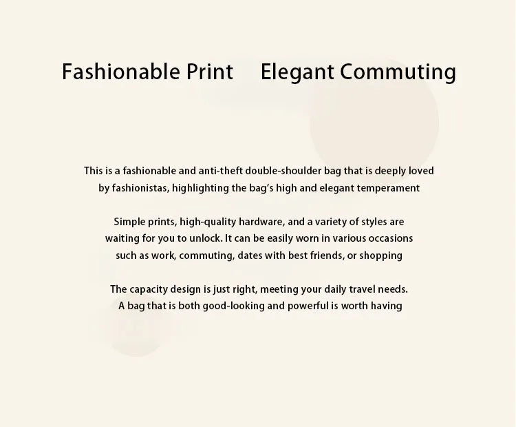 Fashionable Women’s Backpack