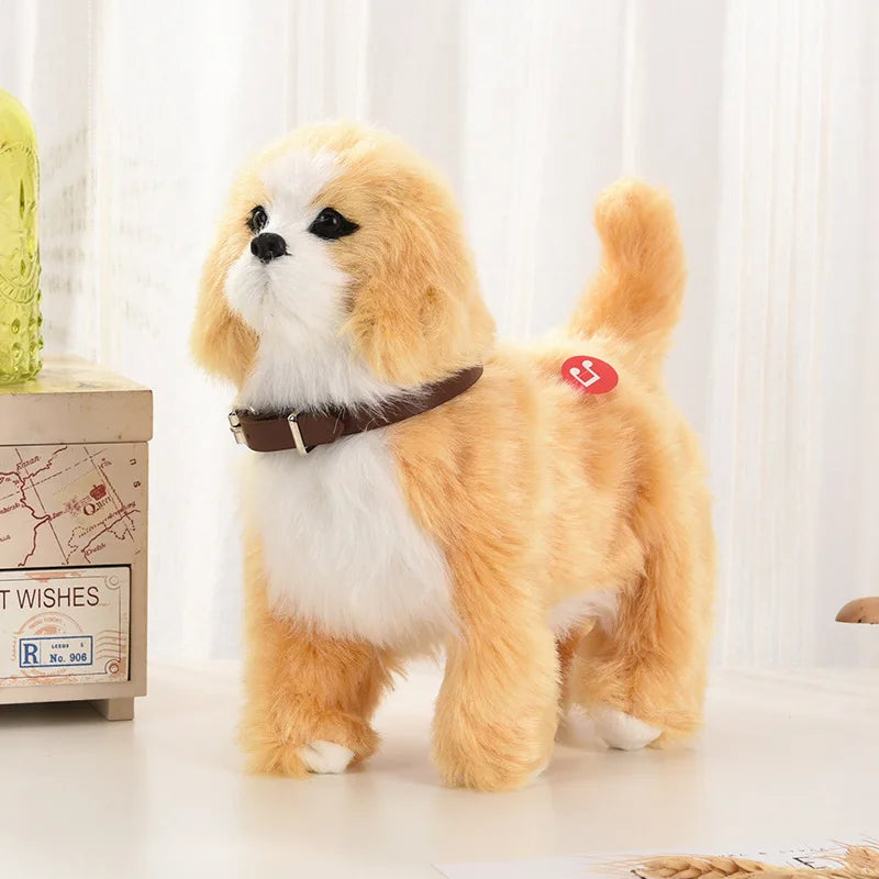 Electric Plush Robot Dog – Voice Control