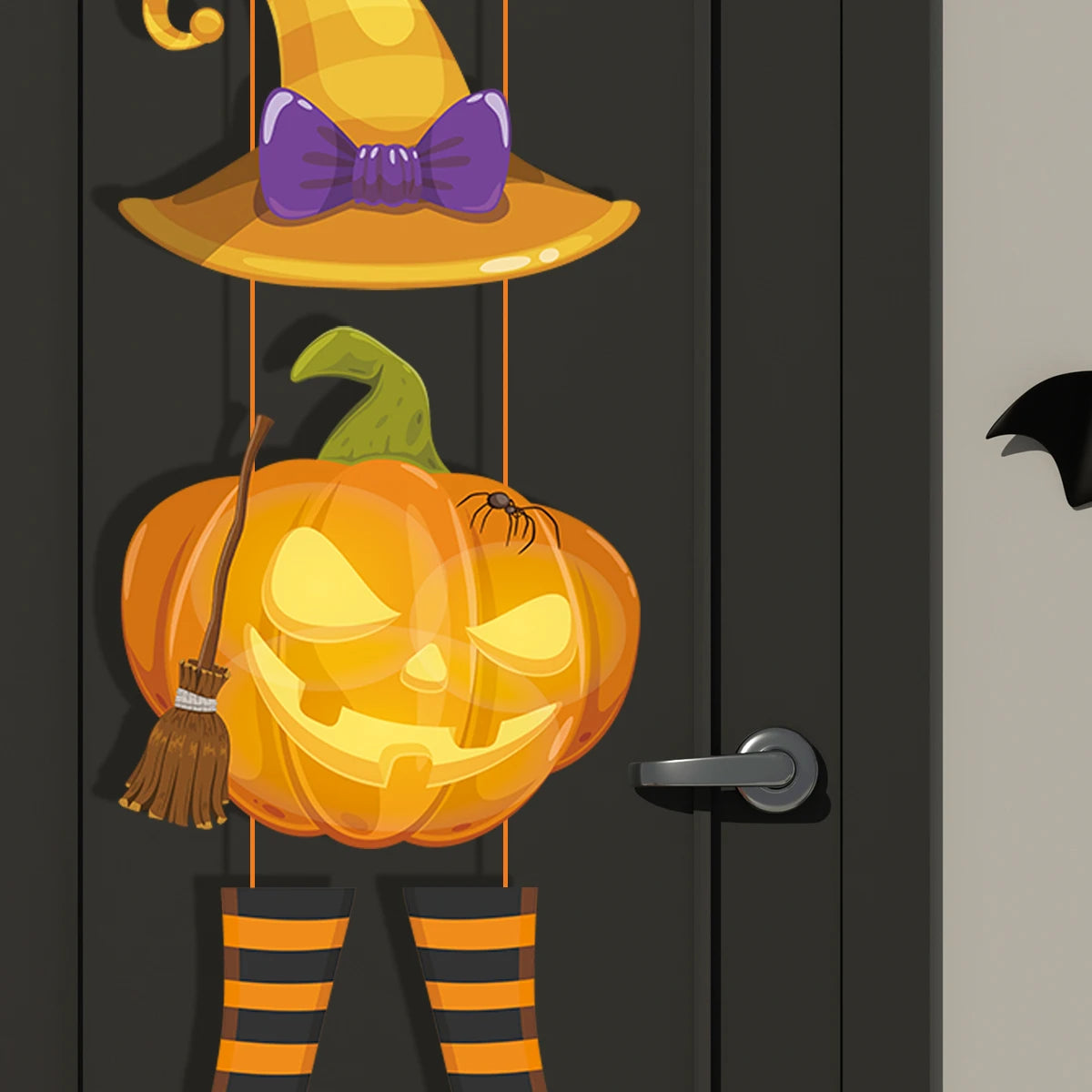 Halloween Paper Signs & Hanging Decorations