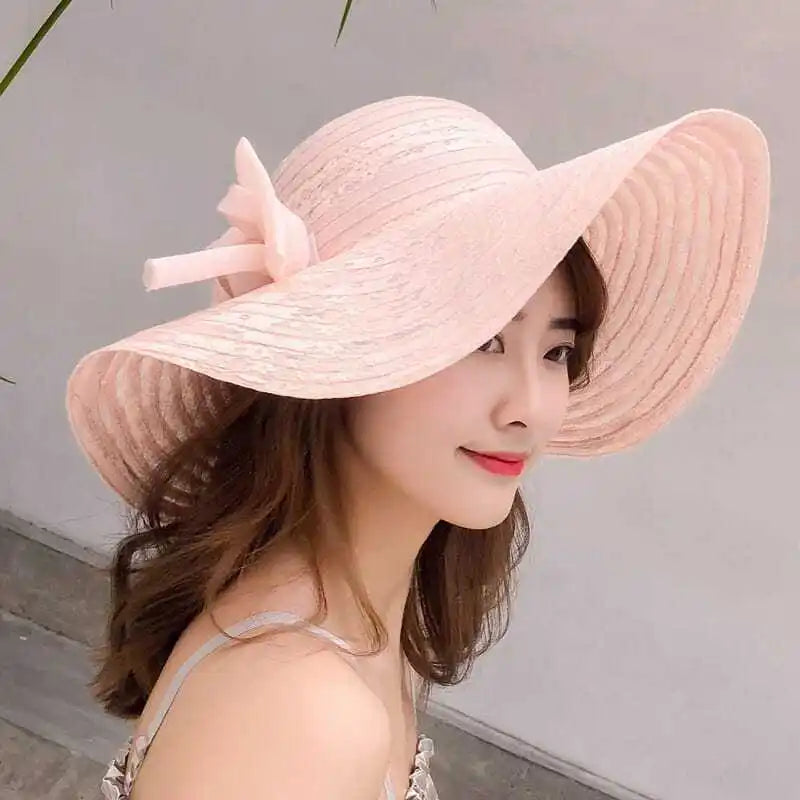 Large Brim Beach Hat