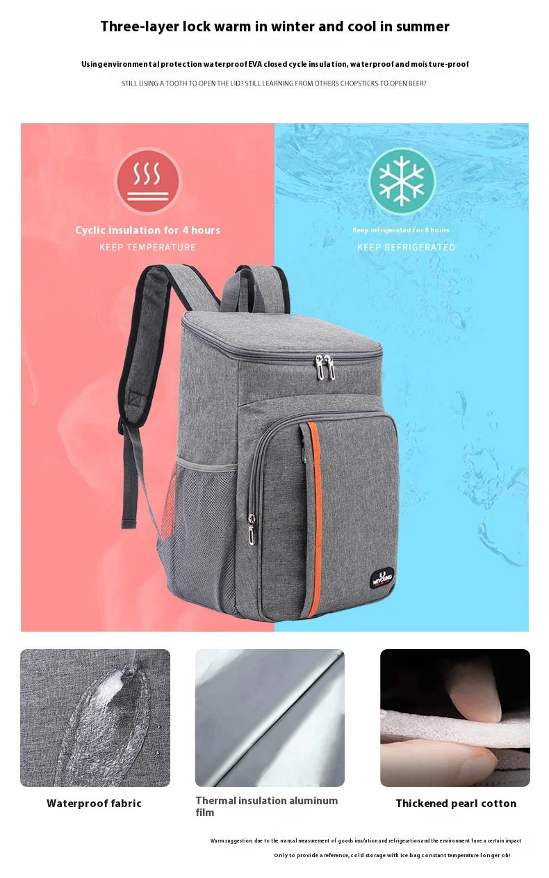 Thermal & Ice Waterproof Picnic Backpack
