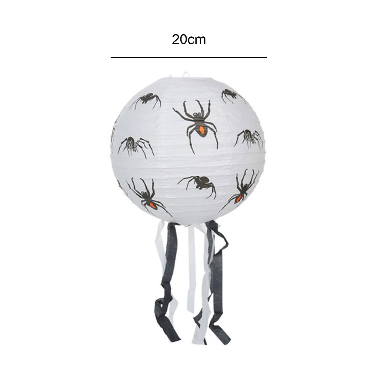Halloween Paper Lantern with Streamers