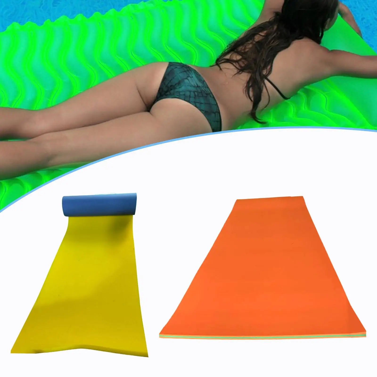 5.9ft Foam Water Float Mat