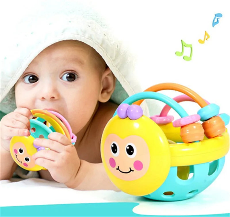 Soft Infant Teether & Rattle Toy