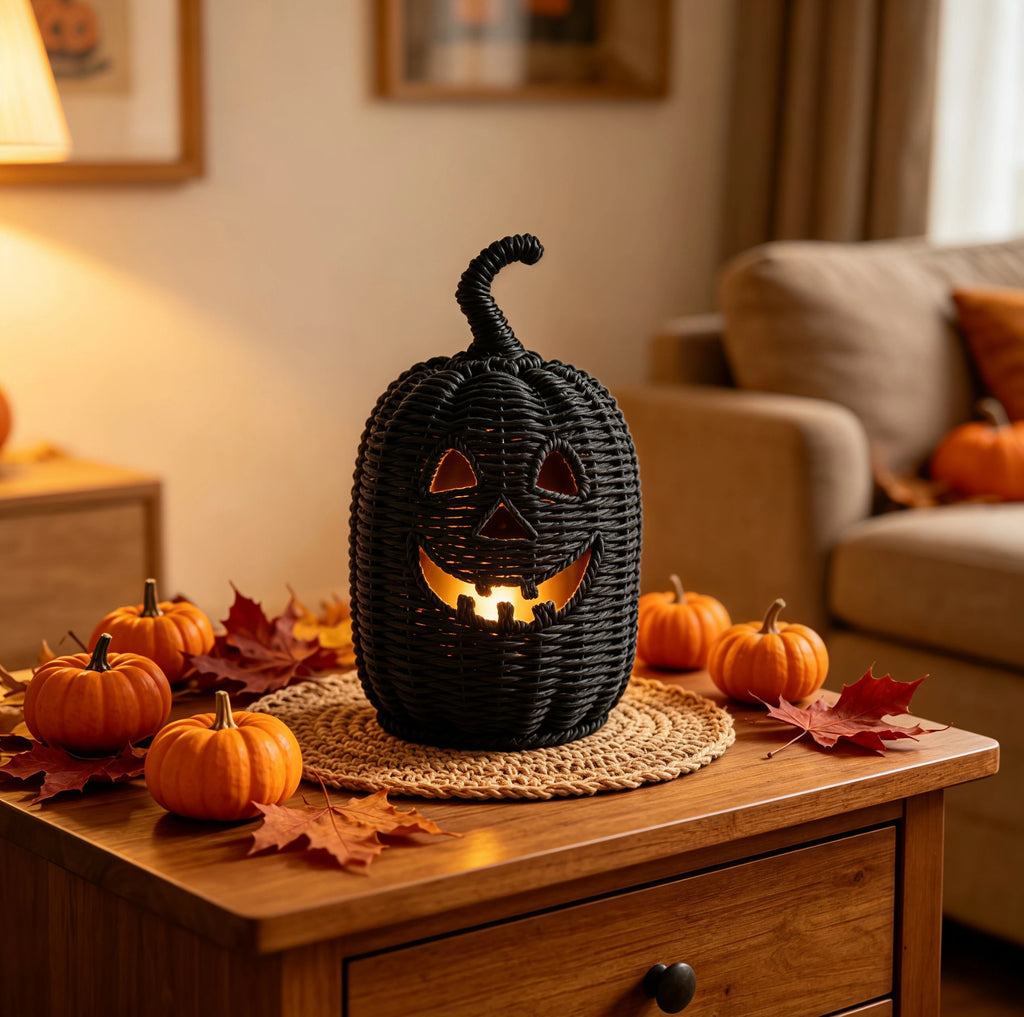 Halloween Witch Hat Pumpkin Ornament
