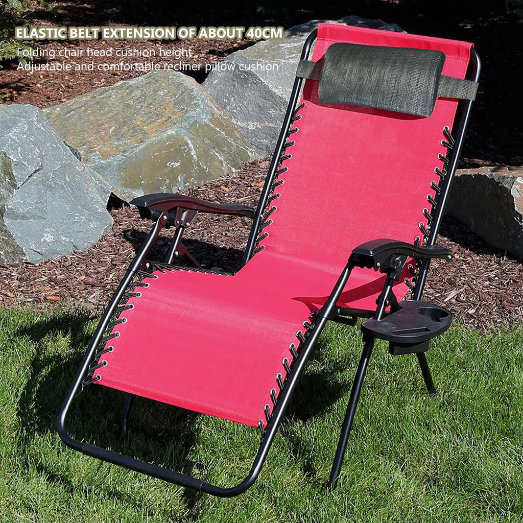 Garden Lounger Headrest Pillow