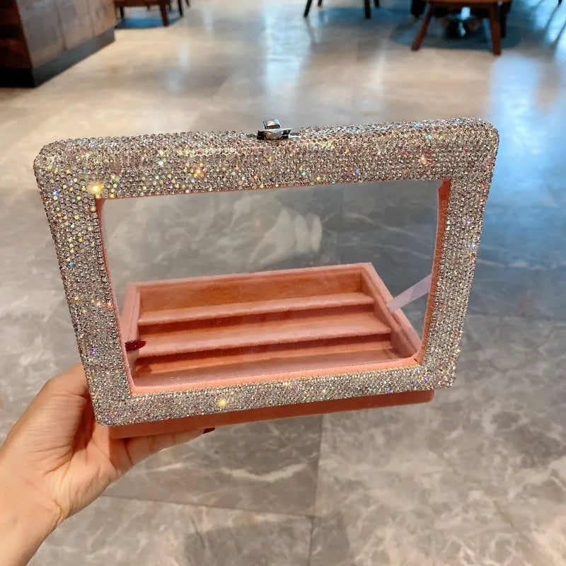 Earring & Ring Jewelry Organizer Box