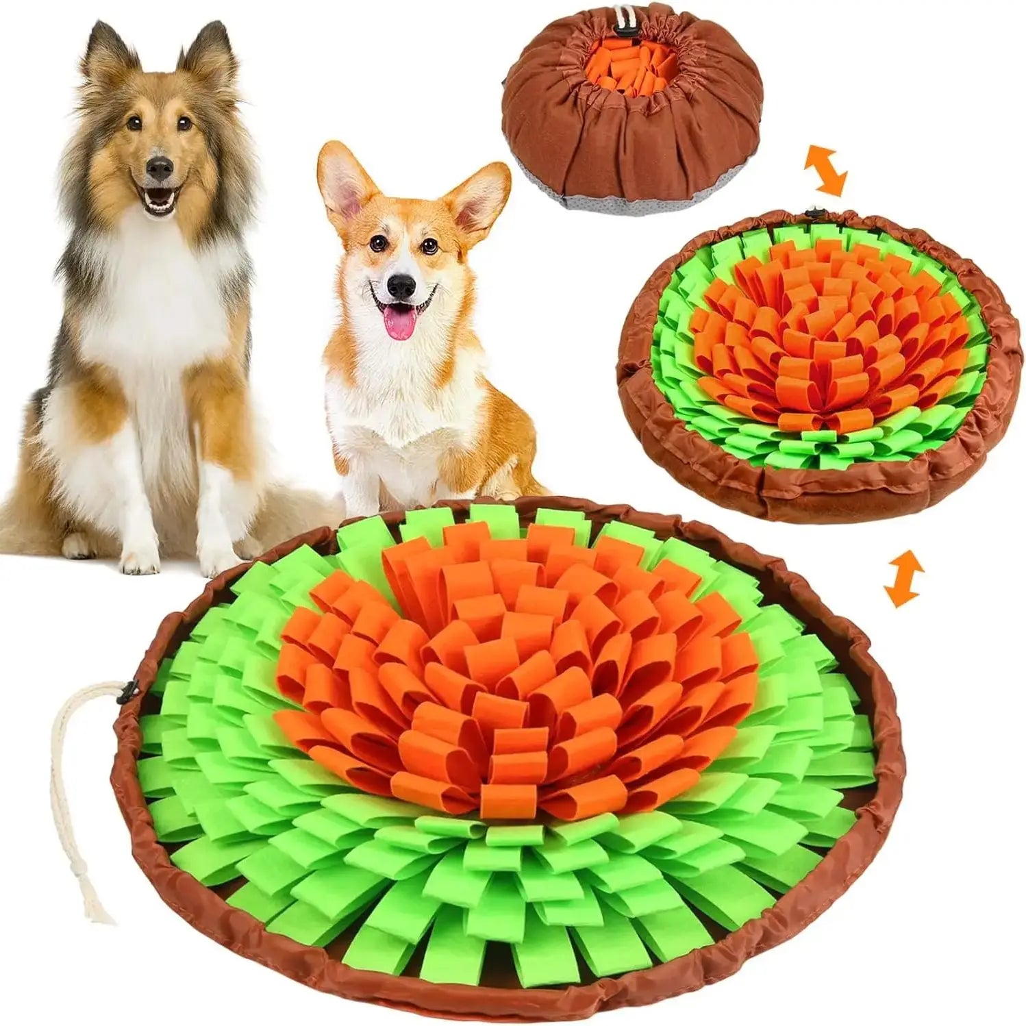 Pet Snuffle Mat – Interactive Feed Game