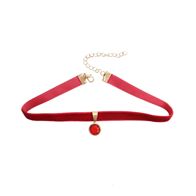 Fashion Velvet Lace Necklace – Women