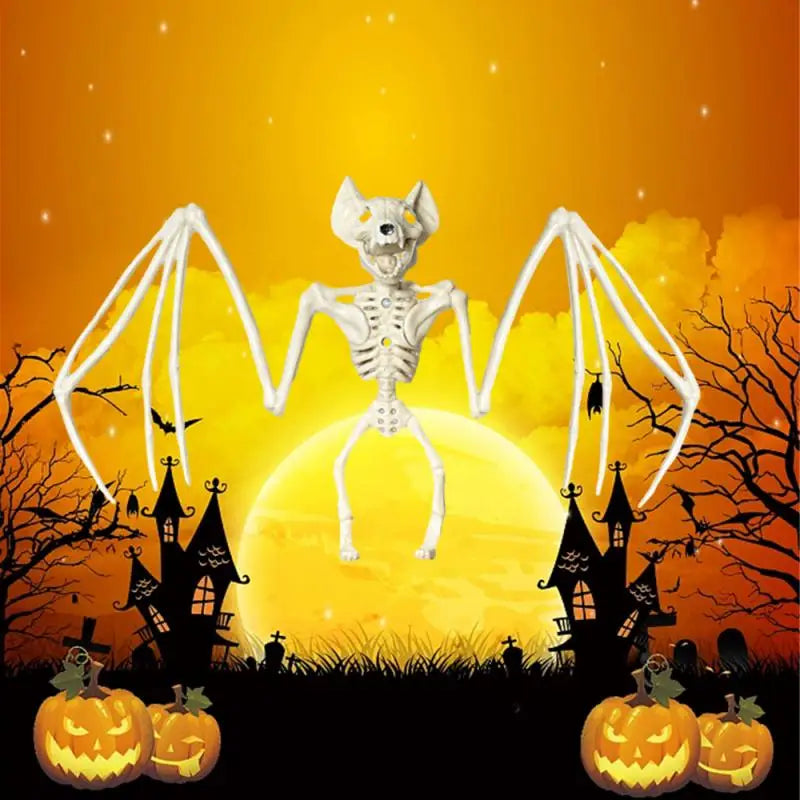 Halloween Bat Skeleton Decoration