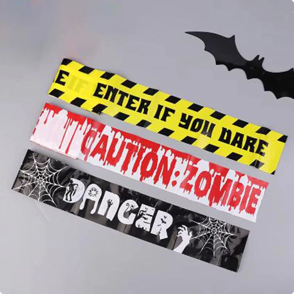 Halloween Caution Tape