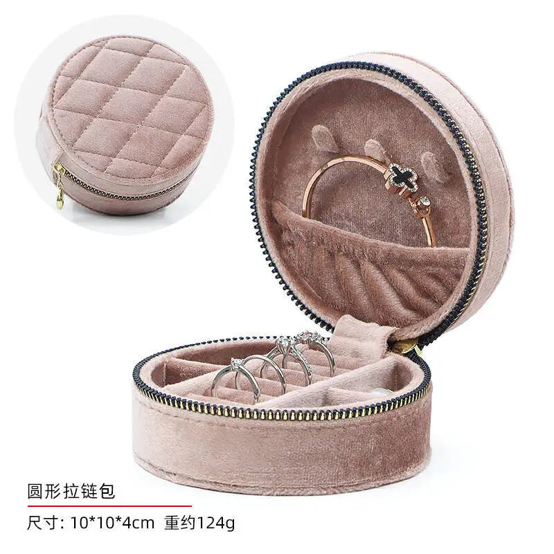 Exquisite Jewelry Organizer with Flip Cover