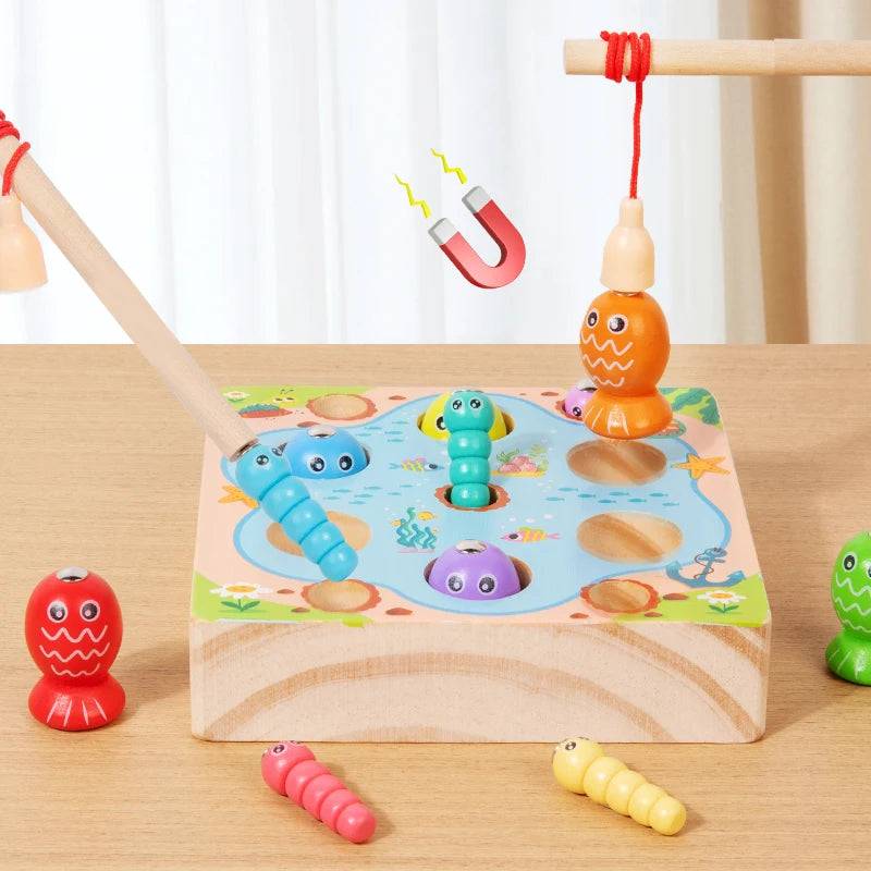 Kids Color Fishing Game Toy