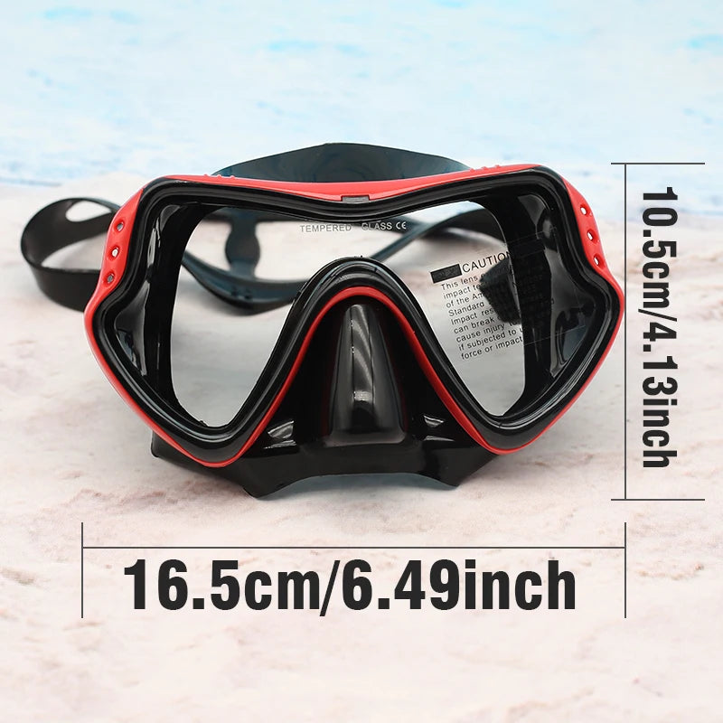 Large Frame Diving Goggles