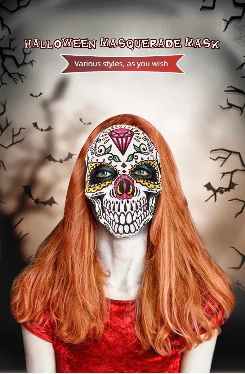 Halloween Day of the Dead Skull Mask
