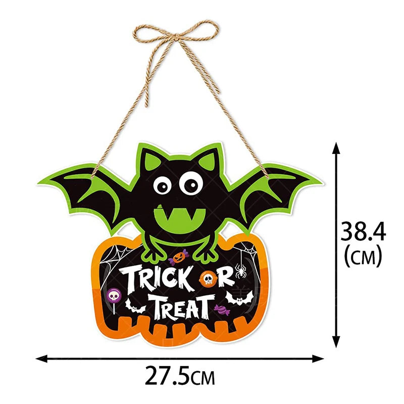Halloween Paper Signs & Hanging Decorations