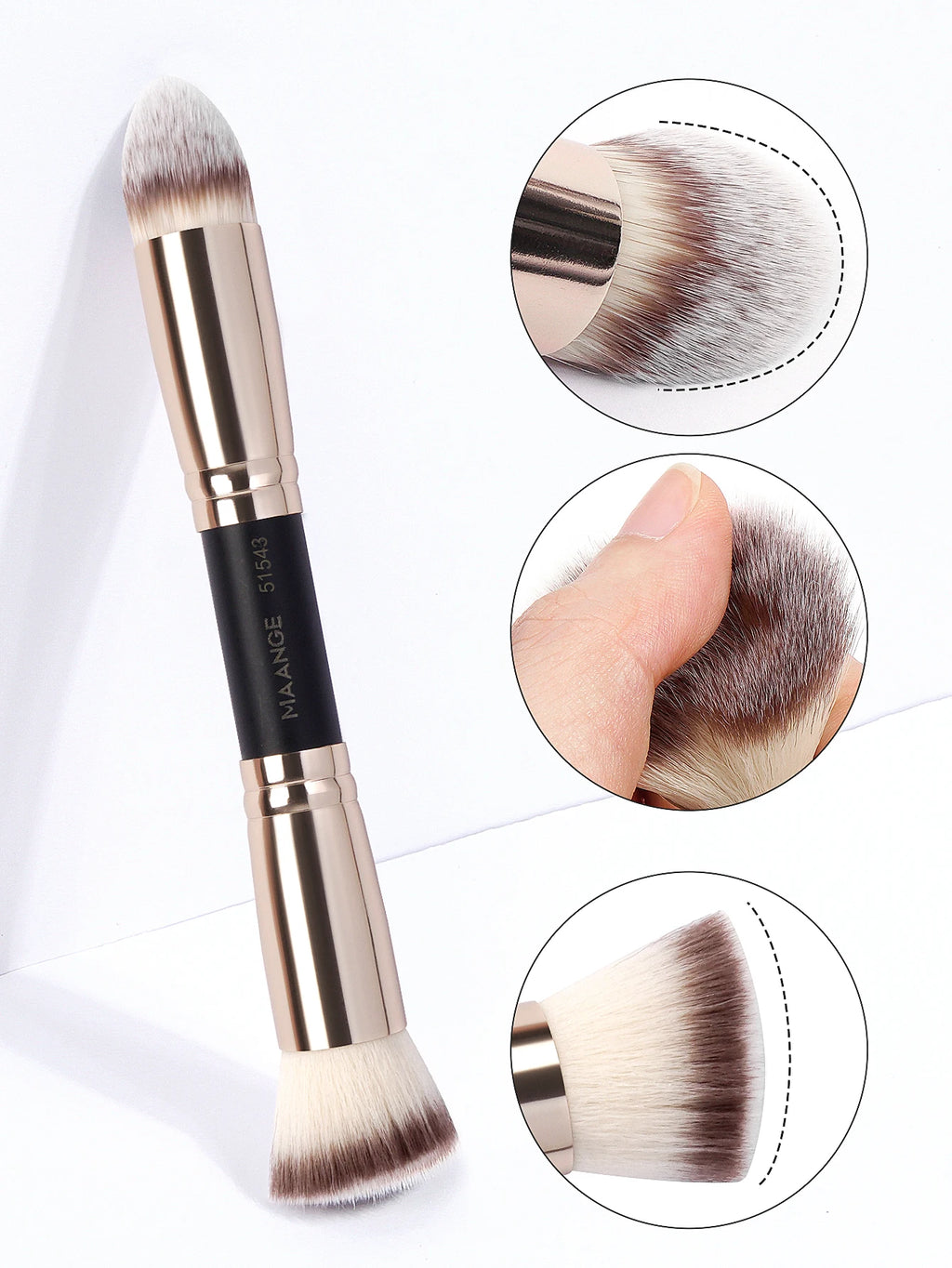 MAANGE 4pcs Makeup Brush Set