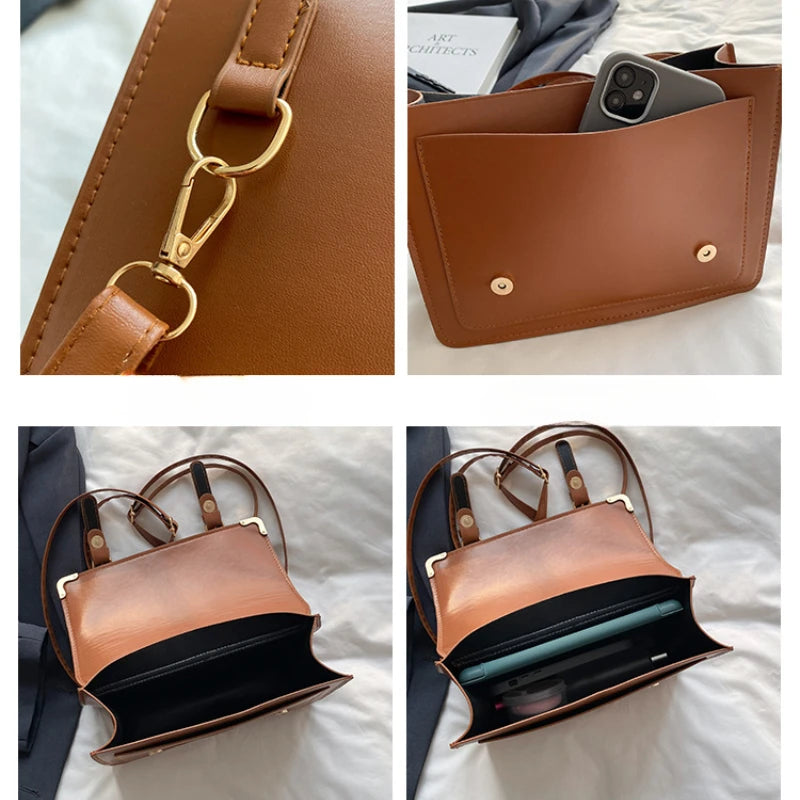 Women’s Vintage PU Leather Designer Purse