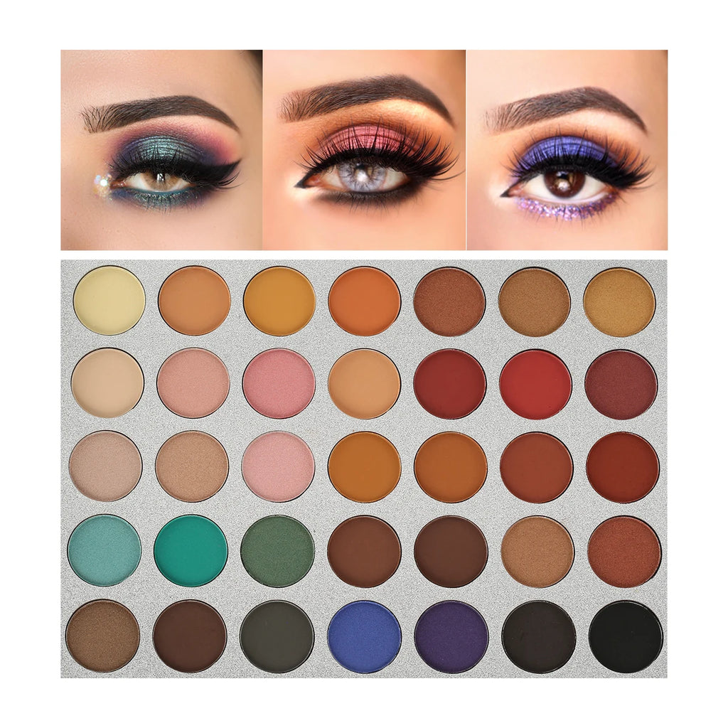 BEAUTY GLAZED 35-Color Makeup Palette