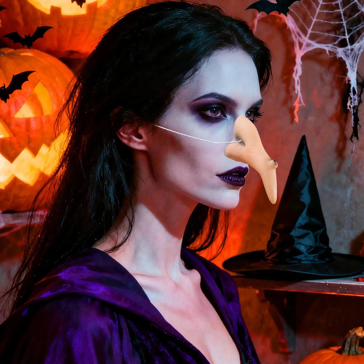 Halloween Hooked Witch Nose