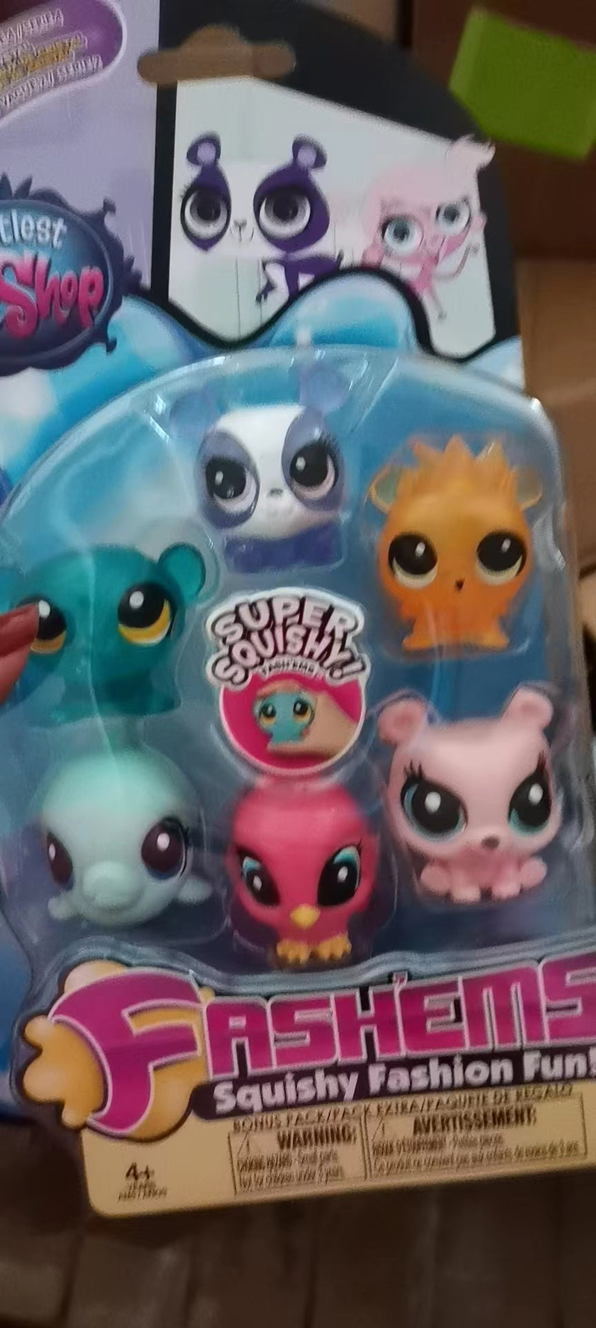 Cute Cartoon Cat & Dog PetShop Toy