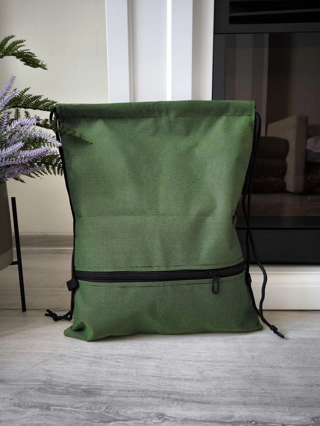 Foldable Drawstring Backpack – Lightweight Unisex