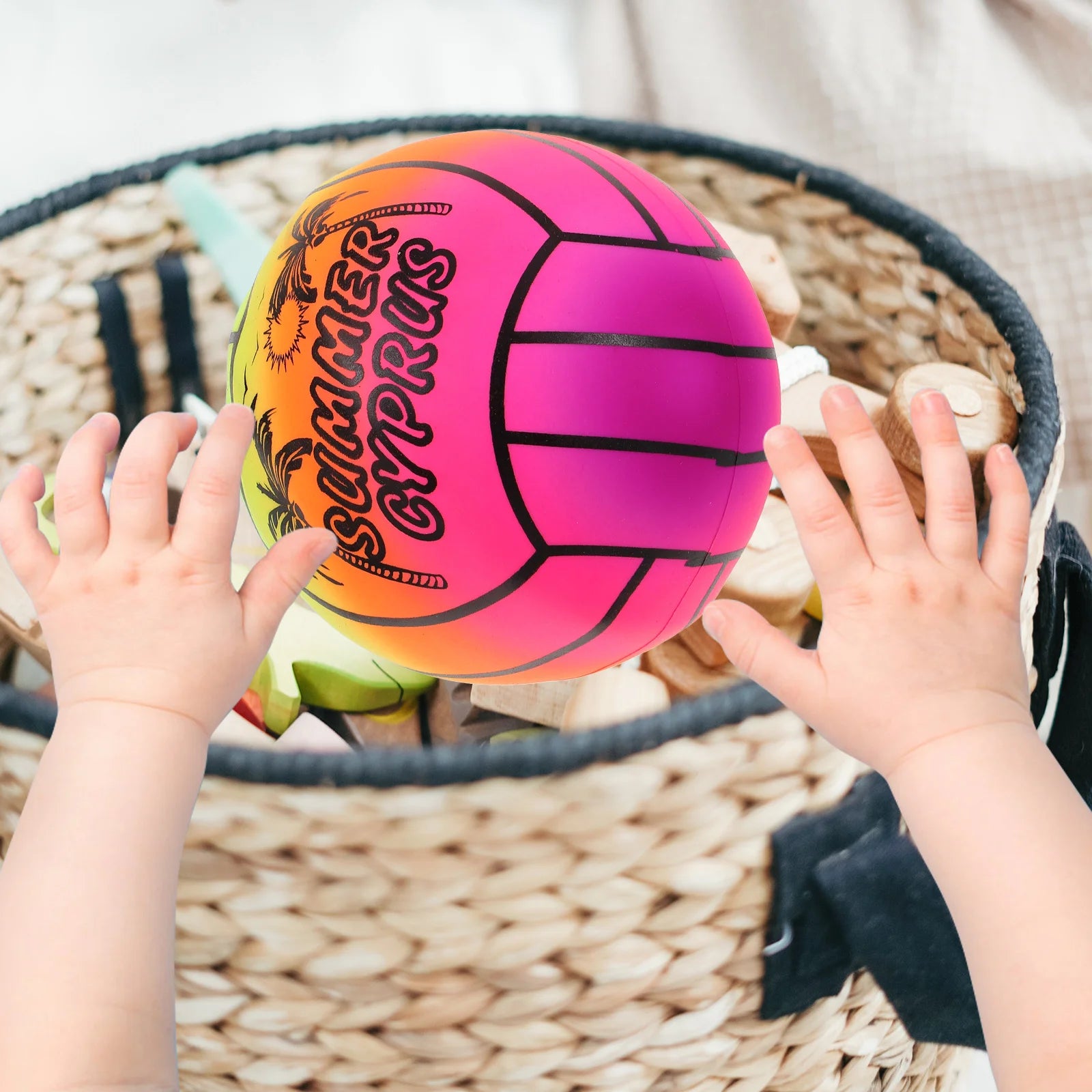 Inflatable Rainbow Beach Ball