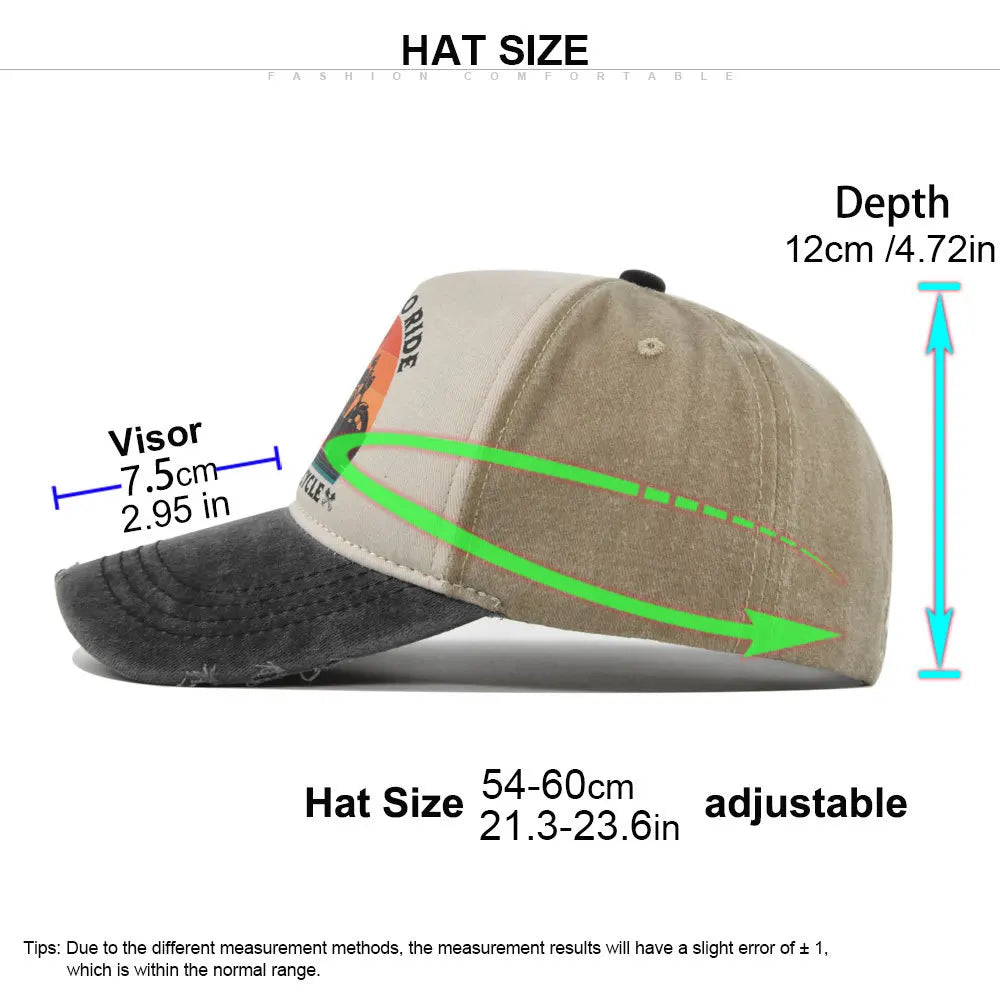 Retro Washed Baseball Cap