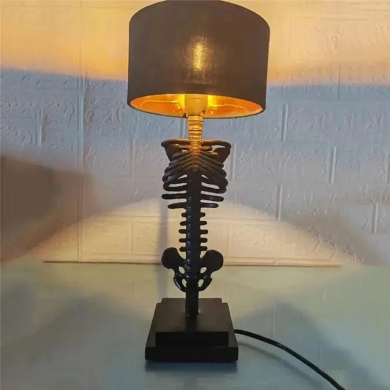Halloween Skeleton Table Lamp