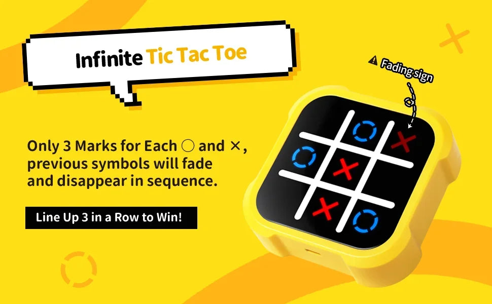 Portable Electronic Tic Tac Toe Game