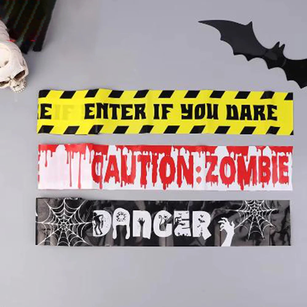 Halloween Caution Tape