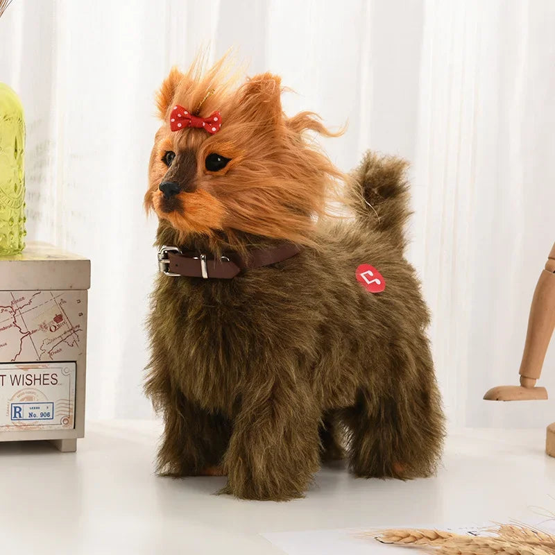 Electric Plush Robot Dog – Voice Control