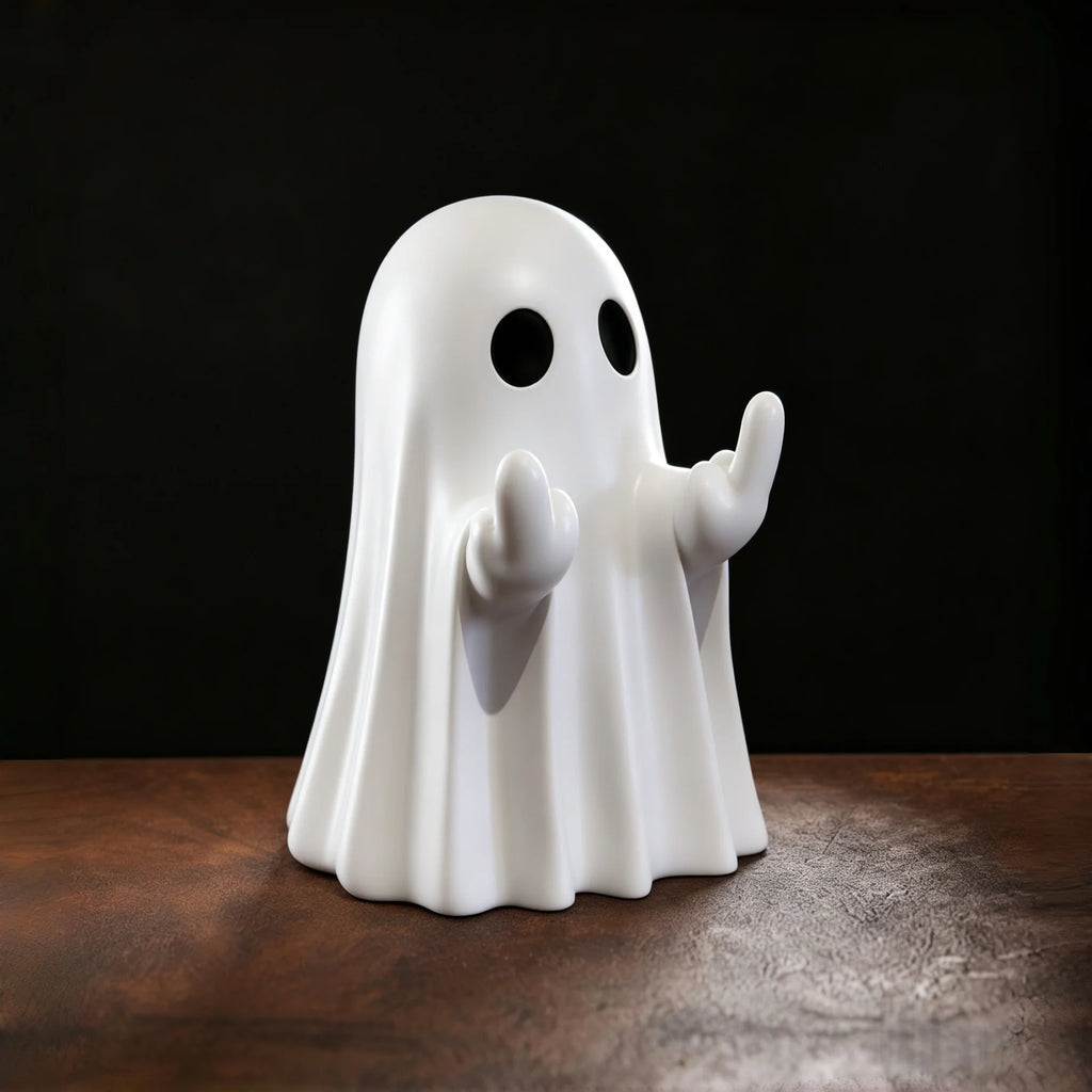 Halloween Cheeky Ghost Figurine