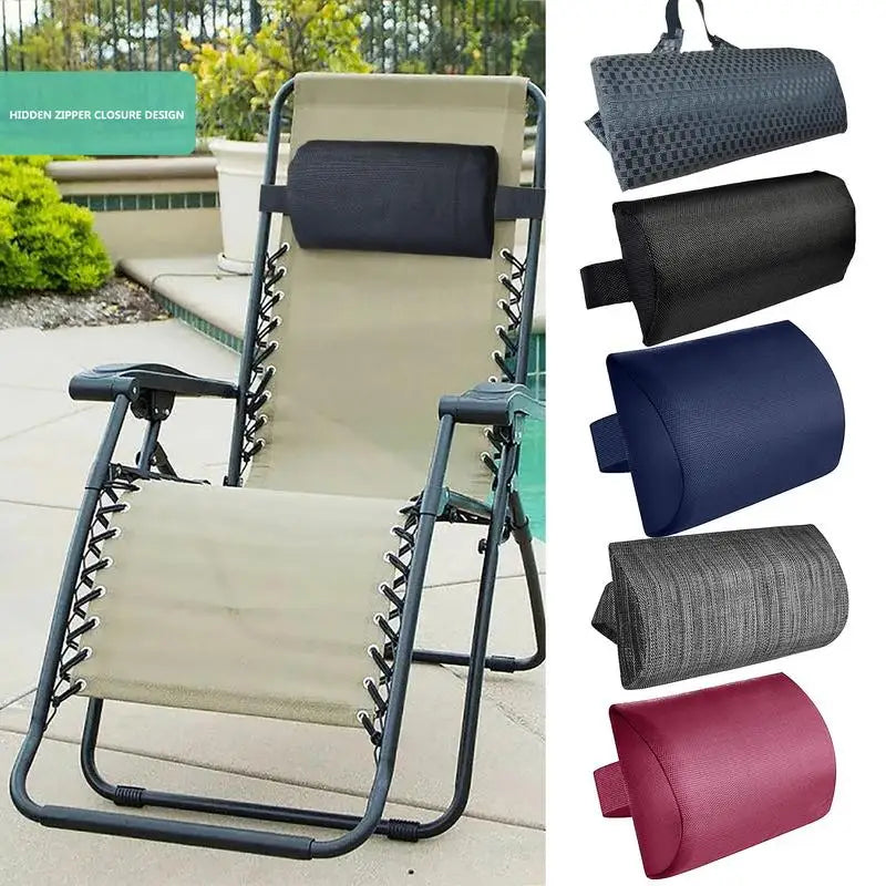 Garden Lounger Headrest Pillow