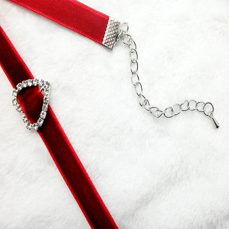 Fashion Velvet Lace Necklace – Women