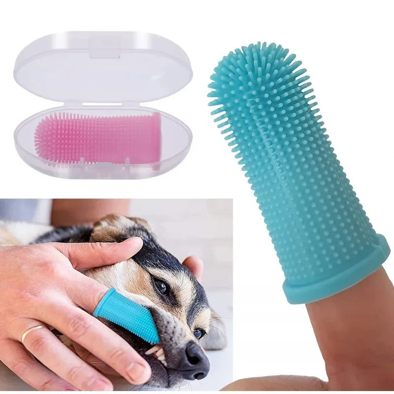 Super Soft Pet Finger Toothbrush – Silicone
