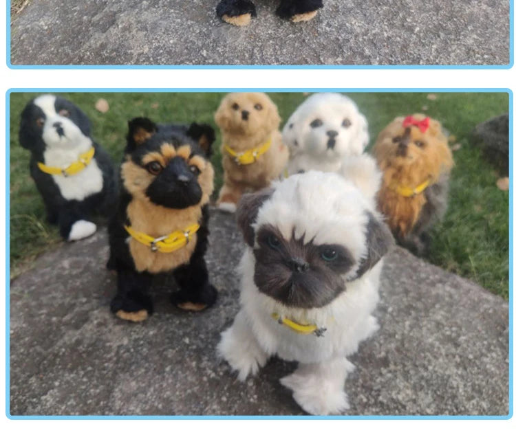 Electric Plush Robot Dog – Voice Control