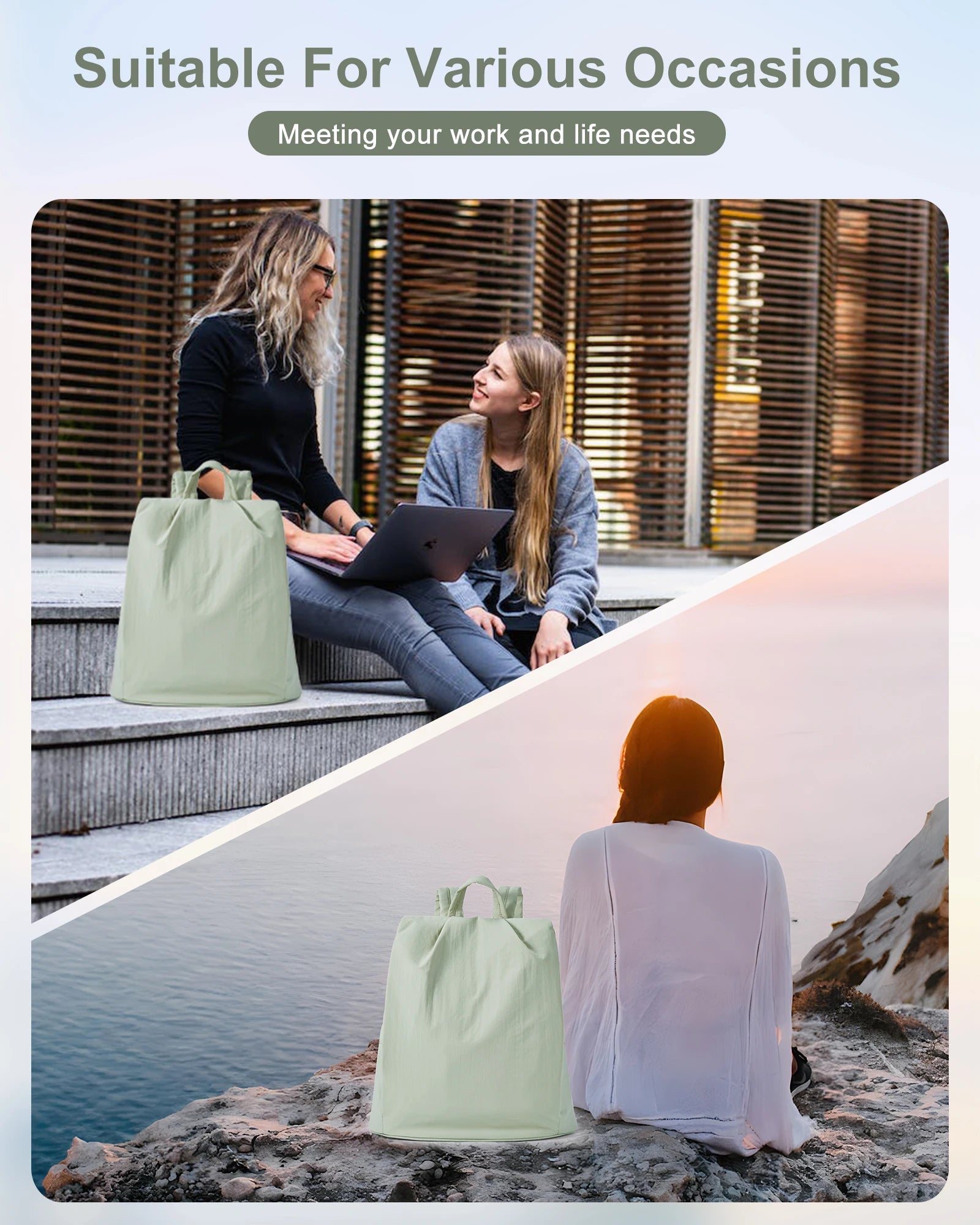 Anti-Theft Lightweight Backpack