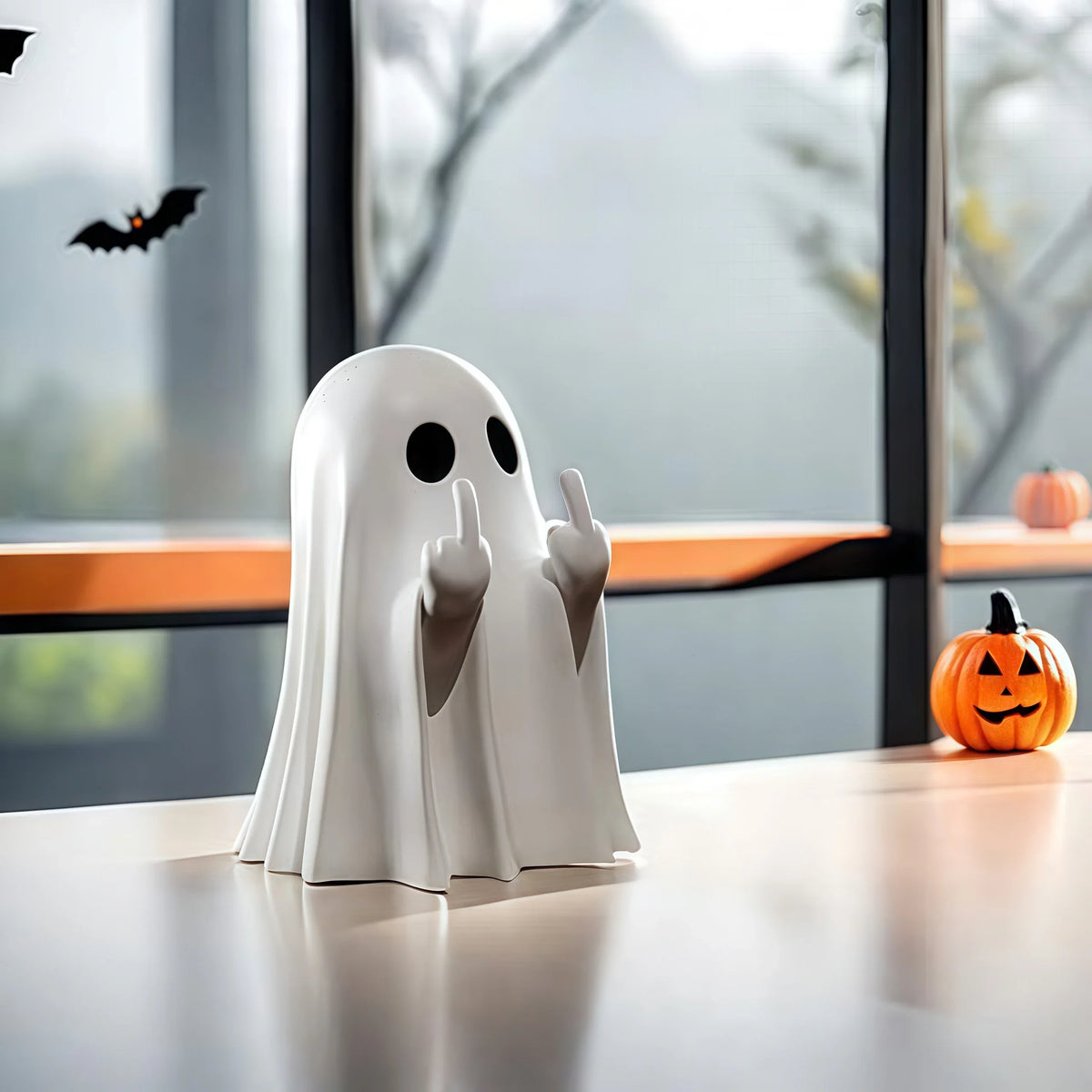 Halloween Cheeky Ghost Figurine